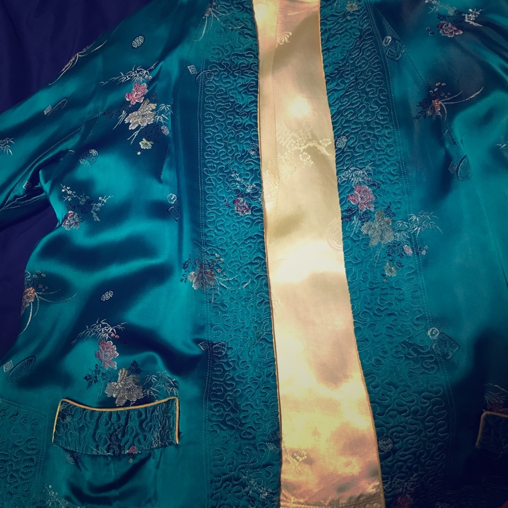 Vintage silk kimono jacket